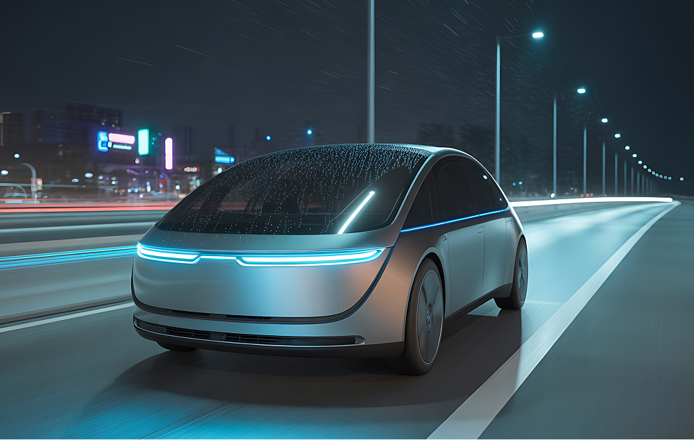 近未来の車のイメージ写真